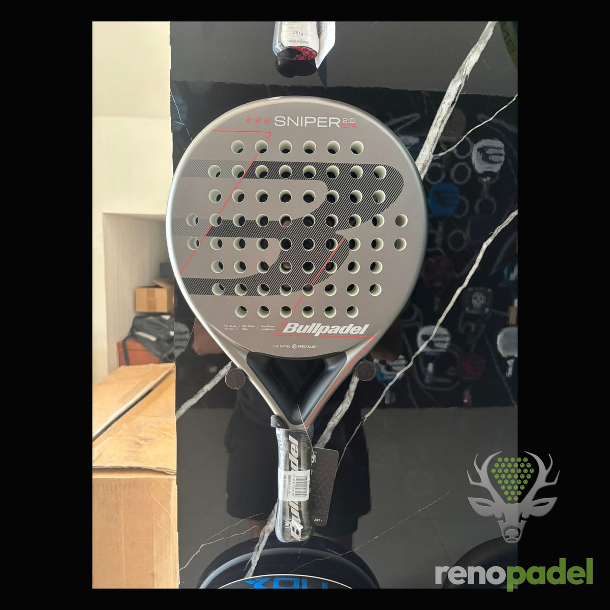 Bullpadel Sniper Control Gris