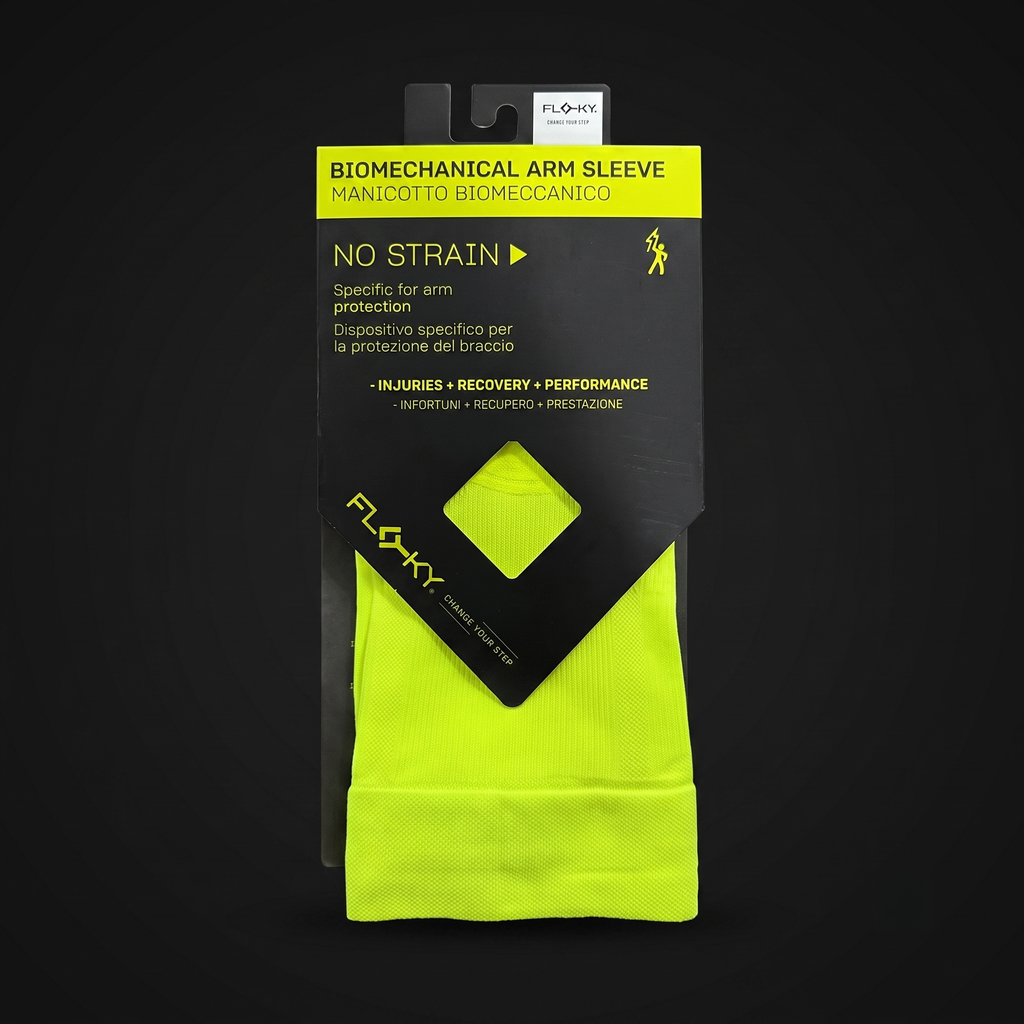 Floky Manguito No Strain Evolution (Amarillo Fluorescente) 2 Piezas